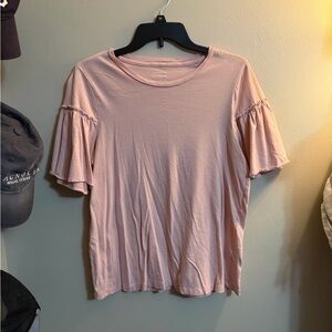 Banana Republic Soft Pink Short Sleeve Top